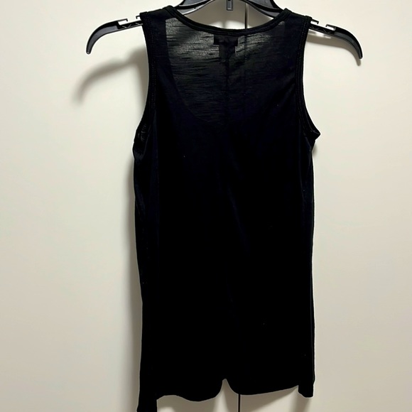 Sparkly Black & Gold Rhinestone Studs Tank Top - Dots - Small - Picture 5 of 8